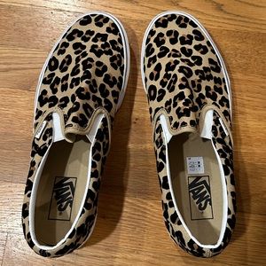 Cheetah print Vans size 11 excellent condition
